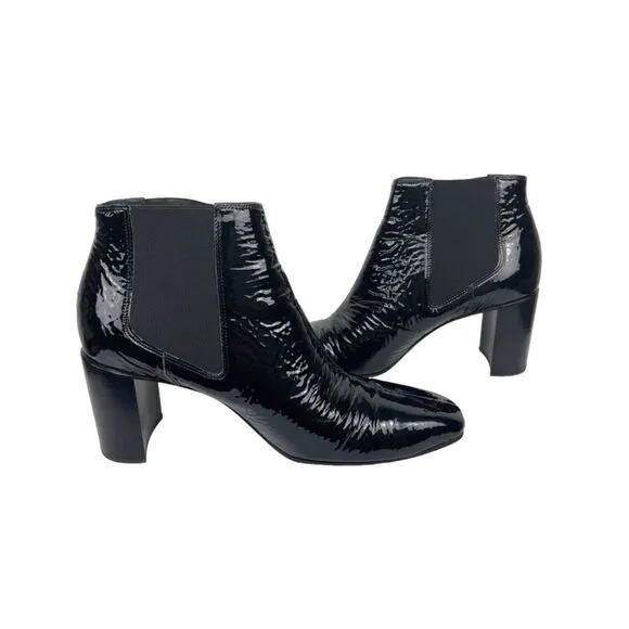 Rag &amp; Bone Aslen Patent Leather Ankle Boots
