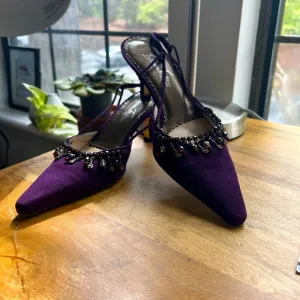 Ramón Tenza made in Spain woman’s shoes size 37 suede purple