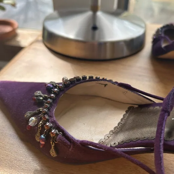 Ramón Tenza made in Spain woman’s shoes size 37 suede purple