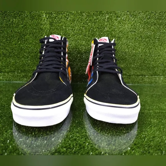 RARE🔥 VANS x Disney Mickey Mouse Friends Sk8-Hi MenSz 13 Pluto,Goofy DonaldDuck