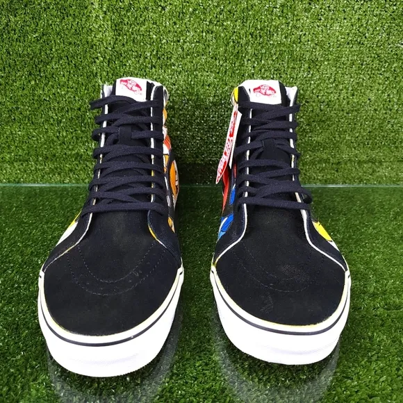 RARE🔥 VANS x Disney Mickey Mouse Friends Sk8-Hi MenSz 13 Pluto,Goofy DonaldDuck