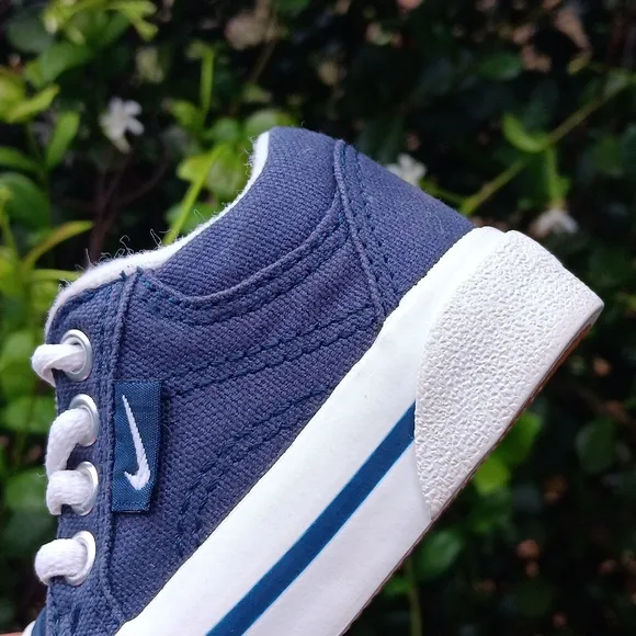Rare Vintage 90s Nike Baby Hermosa Canvas Size 2C #850154-411 Shoes