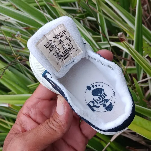 Rare Vintage 90s Nike Baby Hermosa Canvas Size 2C #850154-411 Shoes