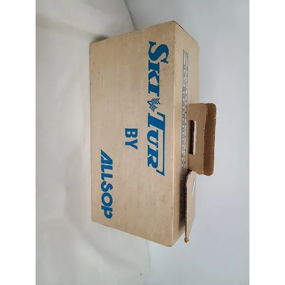 Rare Vintage SKI-TUR cross Country Womans 7 Shoes W/box AWESOME!!!