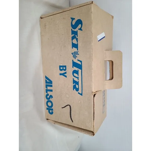 Rare Vintage SKI-TUR cross Country Womans 7 Shoes W/box AWESOME!!!