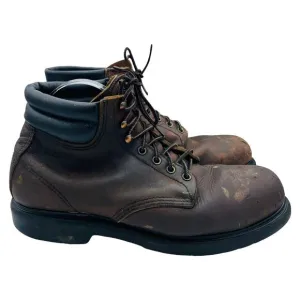 Red Wing 2245 Men's Boots, Size 10.5 D Brown Leather, Steel Toe