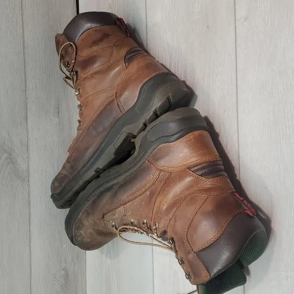 Red Wings Mens 954 High Top Leather VintageWork Soft toe boots shoes sz 12 E2 EH
