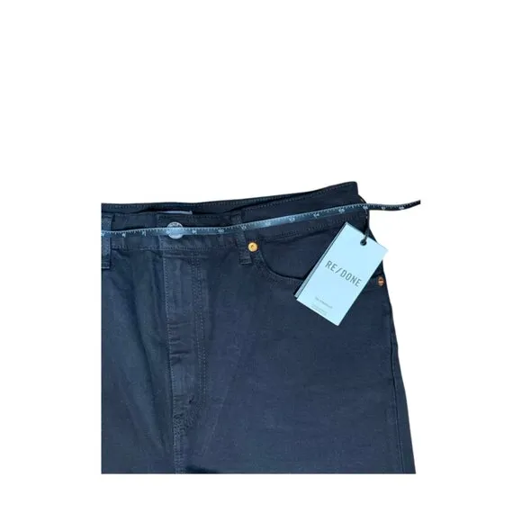 Re/Done 70s High Rise Straight-Leg Jeans 👖 - Black 🖤 | Size 30 | NWT ✨