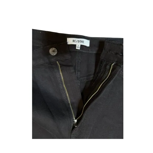 Re/Done 70s High Rise Straight-Leg Jeans 👖 - Black 🖤 | Size 30 | NWT ✨