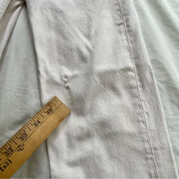 Redone 70’s Stove Pipe jeans‎ White size 24