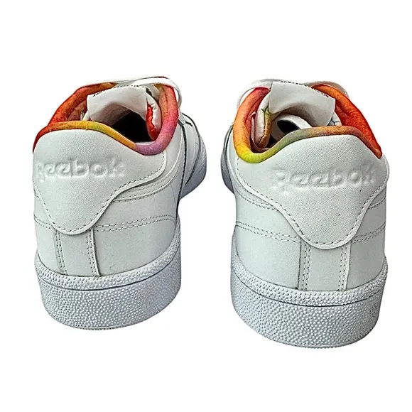 Reebok Classic Harman Run S Men's Size 11 Rainbow White FX4771 Rare Pre-Owned