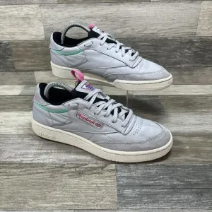 Reebok Club C 85 Rad Gray Imported Classic Athletic Shoes Men’s Size US 8.5