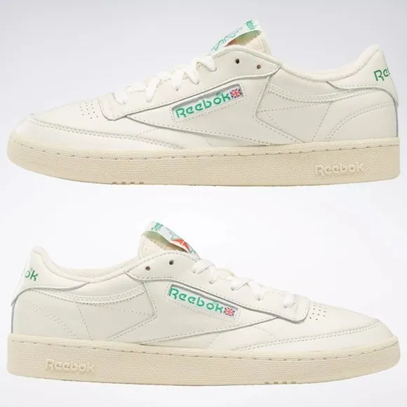 Reebok Club C 85 Vintage Low Mens Tennis Shoes White DV6434 NEW Multi Sz