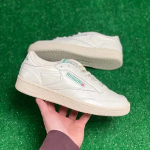 Reebok Club C 85 Vintage Low Mens Tennis Shoes White DV6434 NEW Multi Sz
