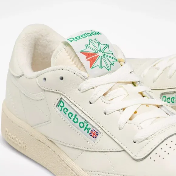 Reebok Club C 85 Vintage Low Mens Tennis Shoes White DV6434 NEW Multi Sz