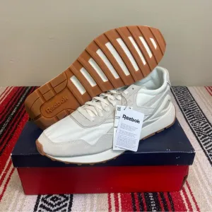 Reebok Mens G55275 Classic CL Legacy AZ Beige Chalk Stucco Running Shoe Size 13M