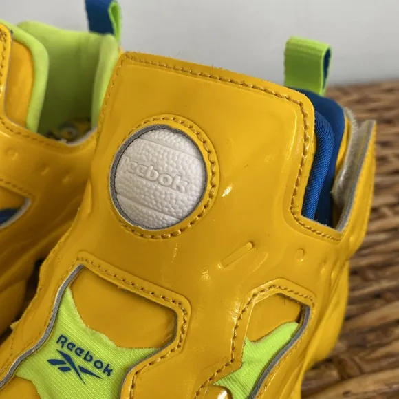 Reebok Versa Pump Fury Minion toddler slip-on shoes