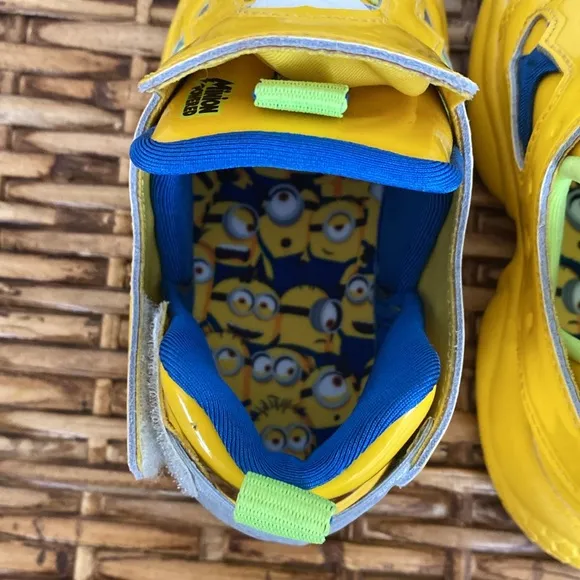 Reebok Versa Pump Fury Minion toddler slip-on shoes