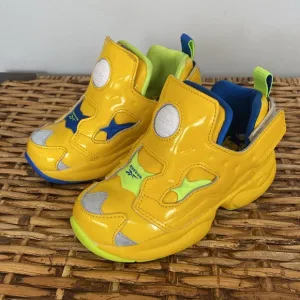 Reebok Versa Pump Fury Minion toddler slip-on shoes