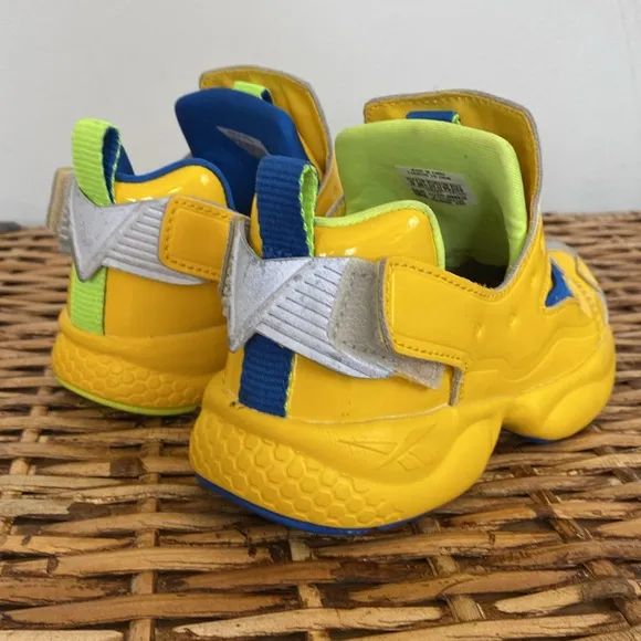 Reebok Versa Pump Fury Minion toddler slip-on shoes