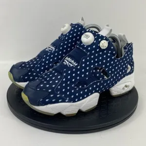 Reebok Classic Instapump Furg Blue/White Athletic Shoes V68675 Men's Size 7