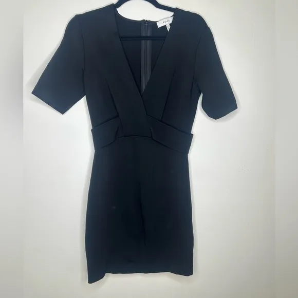 REISS Rebecca Wrap Front Dress