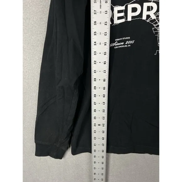 Represent T-shirt Men Owners Club Print LARGE Longe Sleeve Relax Urban