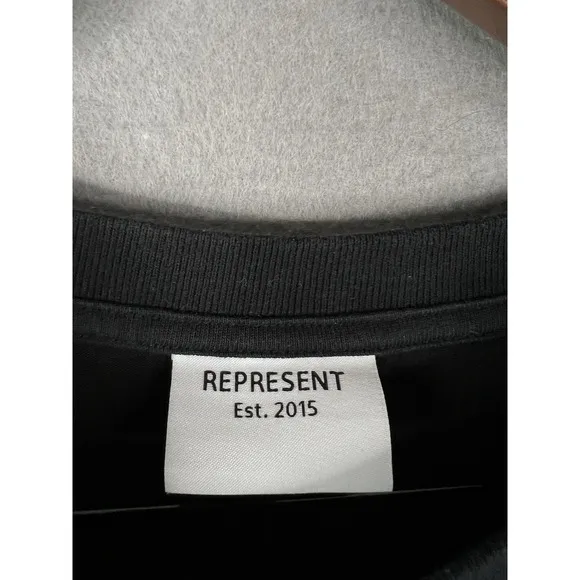Represent T-shirt Men Owners Club Print LARGE Longe Sleeve Relax Urban