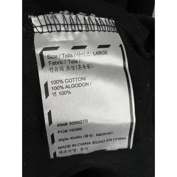 Represent T-shirt Men Owners Club Print LARGE Longe Sleeve Relax Urban
