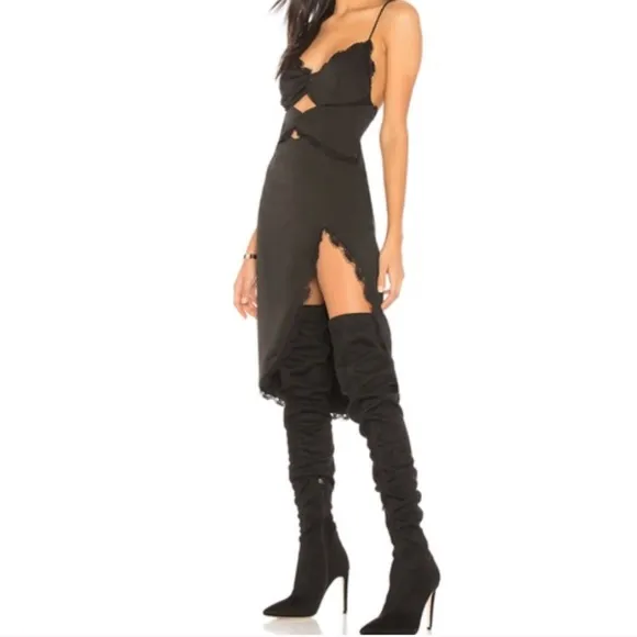 Revolve x Chrissy Teigen Raye Como Thigh High Boots