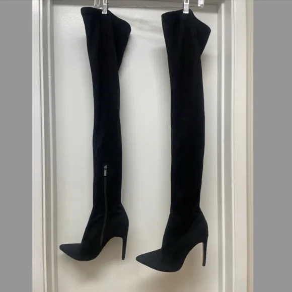Revolve x Chrissy Teigen Raye Como Thigh High Boots