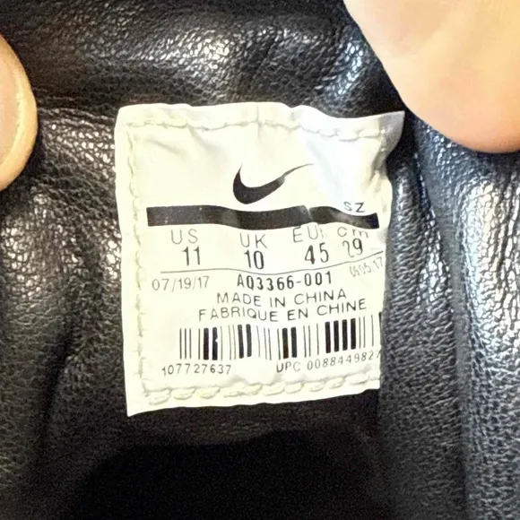Riccardo Tisci x Nike NikeLab Air Force 1 High Black