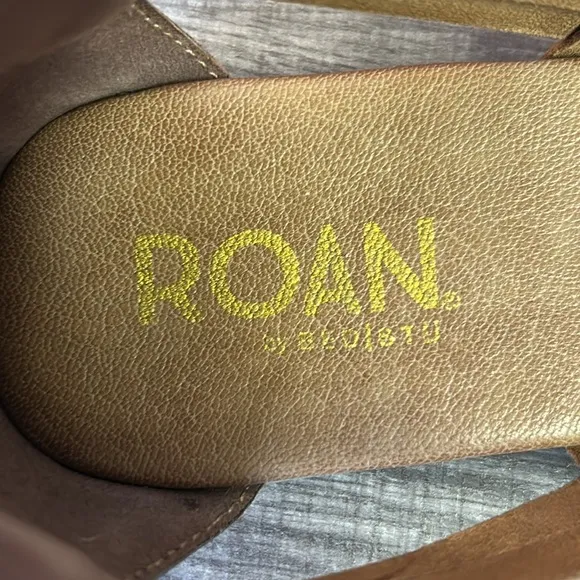 ROAN by BED|STU Clarise Leather Fisherman Sandals Handwoven Open Toe Women’s 11