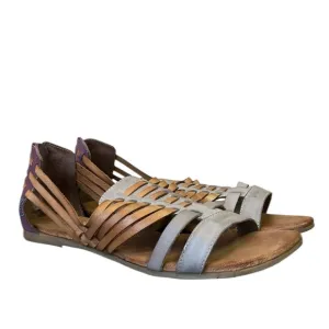 ROAN by BED|STU Clarise Leather Fisherman Sandals Handwoven Open Toe Women’s 11