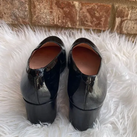 Robert Clergerie Black Patent Women's Platform Shoes Size 7.5