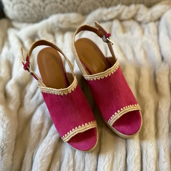 Robert Clergerie | Damya Sandals in Hibiscus