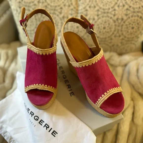 Robert Clergerie | Damya Sandals in Hibiscus