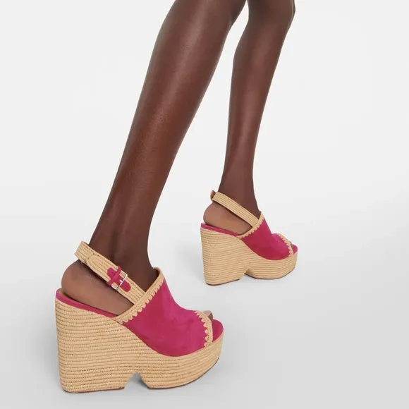 Robert Clergerie | Damya Sandals in Hibiscus