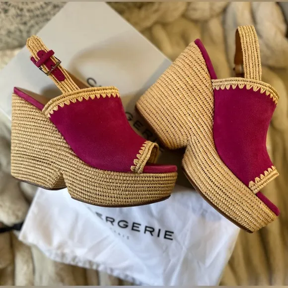Robert Clergerie | Damya Sandals in Hibiscus