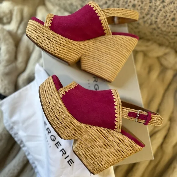 Robert Clergerie | Damya Sandals in Hibiscus