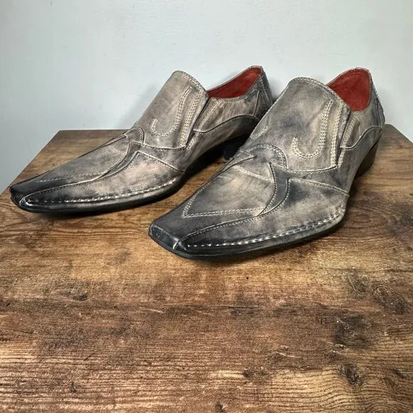 Robert Wayne Rocket Boots Moc Toe Western wear shoe Men’s 8 EUC