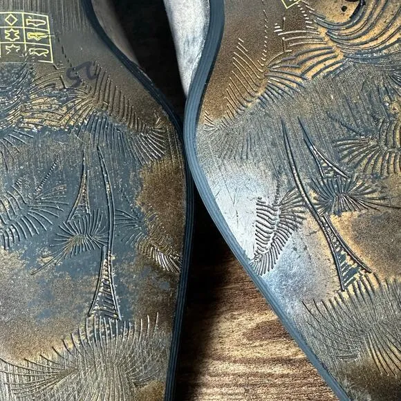 Robert Wayne Rocket Boots Moc Toe Western wear shoe Men’s 8 EUC