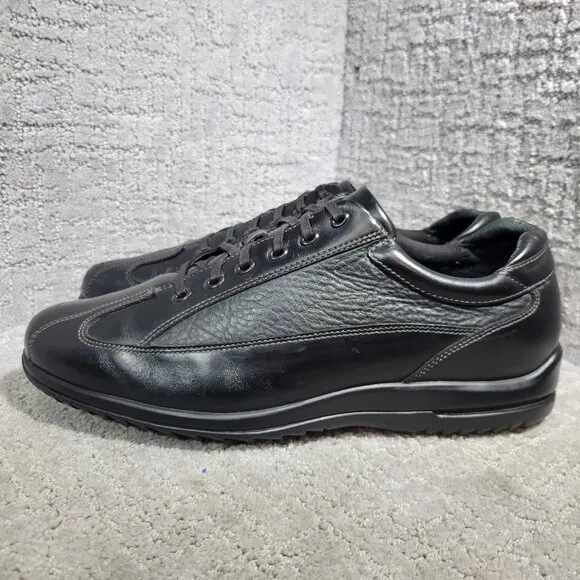 Rockport DMX Men's Size 12M US Black Leather Walking Shoes APM2603A