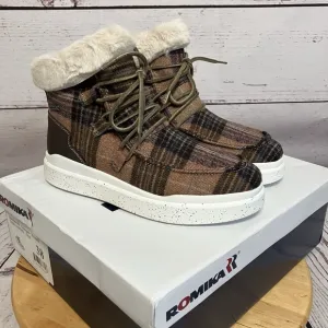 Romika Sneaker Shoes Womens Size 38 7.5 Helsinki 01 Glasgow Kombi Nut Brown