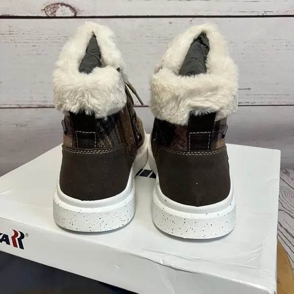 Romika Sneaker Shoes Womens Size 38 7.5 Helsinki 01 Glasgow Kombi Nut Brown