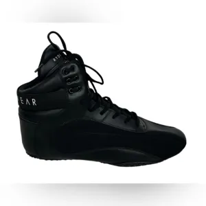 Ryderwear D Mak Black Weightlifting High Top Shoes Men Size 12 Lace Up Sneakers