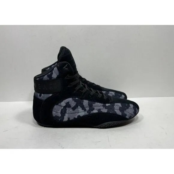 Ryderwear D-Mak Shoes Mens Size 5 Black Lace Up Mid Top Weightlifting