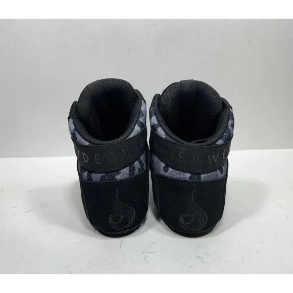 Ryderwear D-Mak Shoes Mens Size 5 Black Lace Up Mid Top Weightlifting