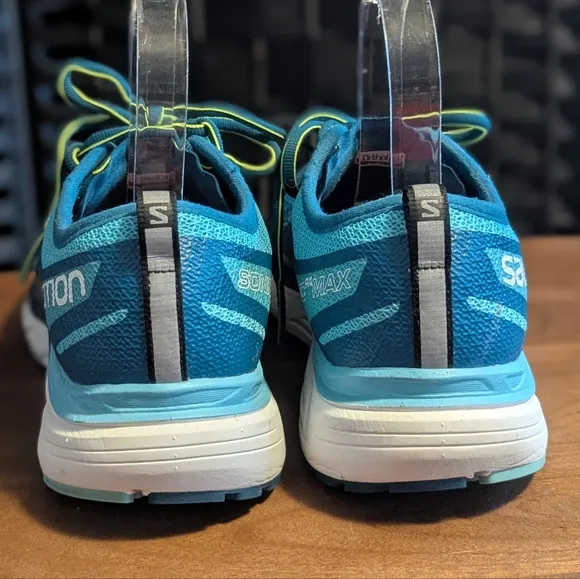 Salomon Women's Blue Running Shoes Excel Used Cond 10 Walking Exercise
