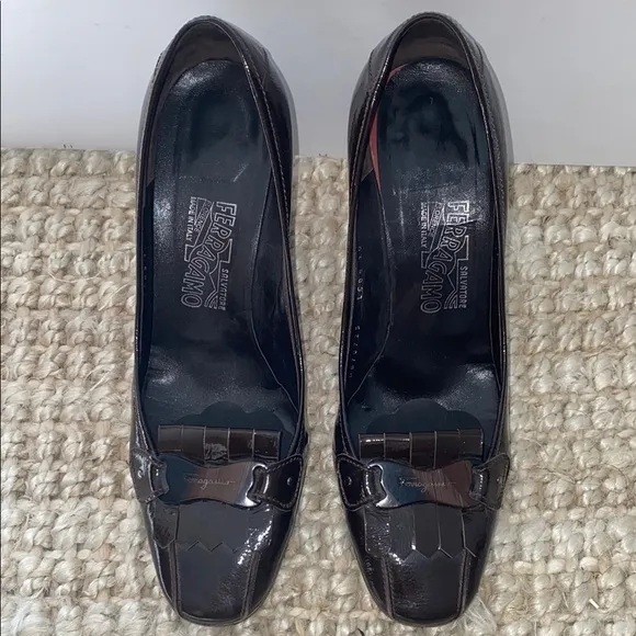 SALVATORE FERRAGAMO | vintage Women's Brown Leather Shoes
